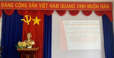 Hưởng ứng ngày Pháp luật Việt Nam, tuyên truyền Nghị định 24/2021
