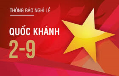 Hướng dẫn nghĩ lễ  Quốc khánh 2/9 và lễ khai giảng năm học 2024 - 2025